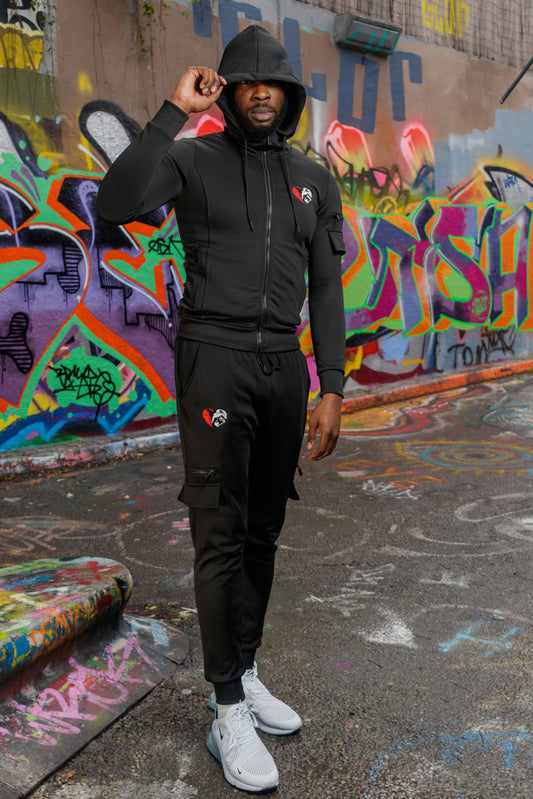 POCKET TRACKSUIT - BLACK