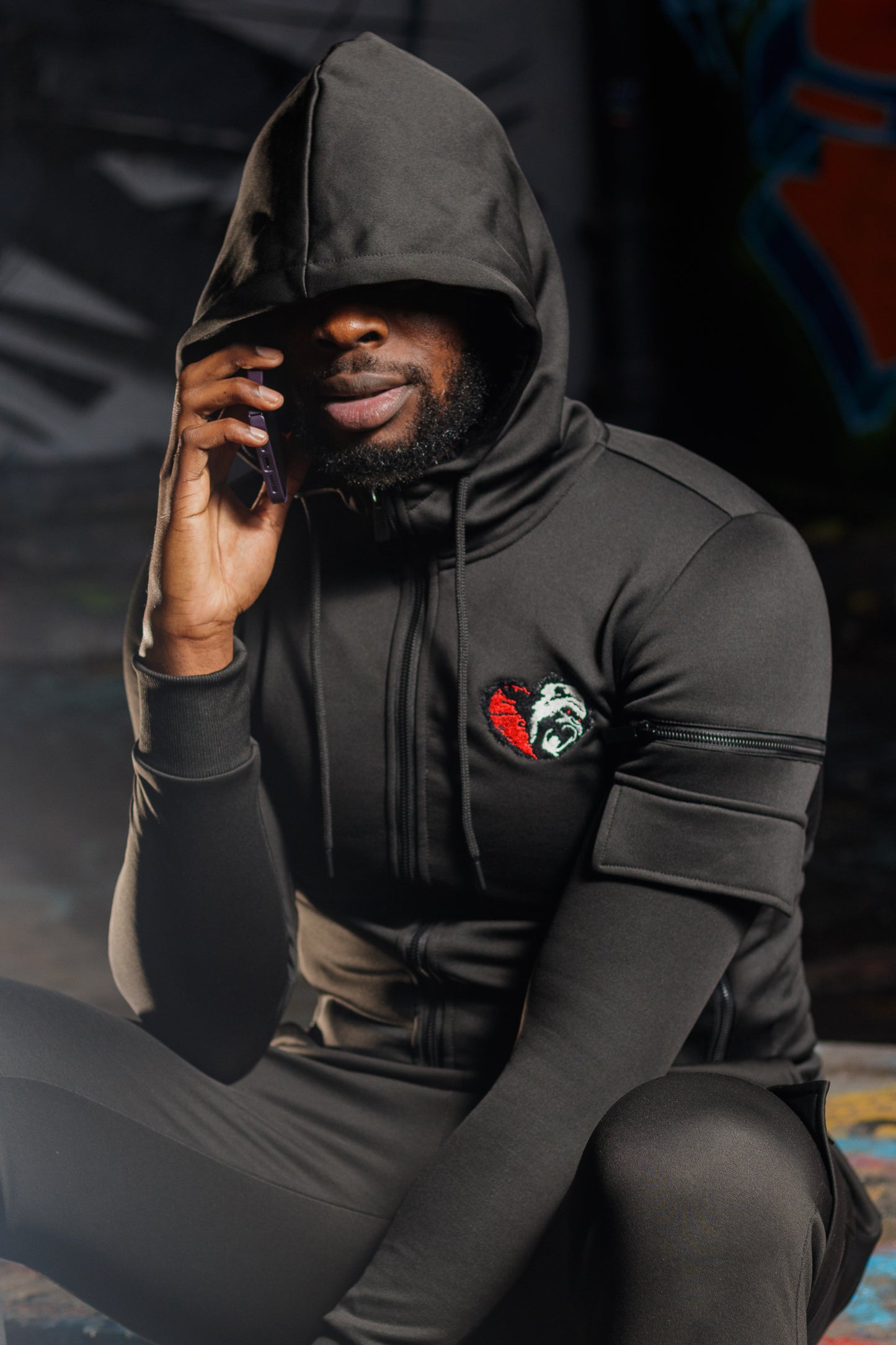 POCKET TRACKSUIT - BLACK